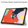 Futrola od PU kože s funkcijom uspavljivanja za iPad Air 4 (2020) / Air 5 (2022) / Air 11" (2024) / Pro 11" (2018) - bijelo