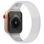 Silikonski remen za navući za Apple Watch Ultra 49mm / 46mm / 45mm / 44mm / 42mm - S - bijeli