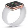 Silikonski remen za navući za Apple Watch Ultra 49mm / 46mm / 45mm / 44mm / 42mm - S - bijeli
