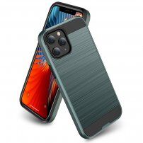 Otporna maskica za iPhone 12 mini - brušena tekstura - tamno plavi