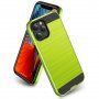 Otporna maskica za iPhone 12 Pro Max - brušena tekstura - zeleni