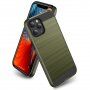 Otporna maskica za iPhone 12 Pro Max - brušena tekstura - khaki