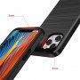 Otporna maskica za iPhone 12 Pro Max - brušena tekstura - zlatni