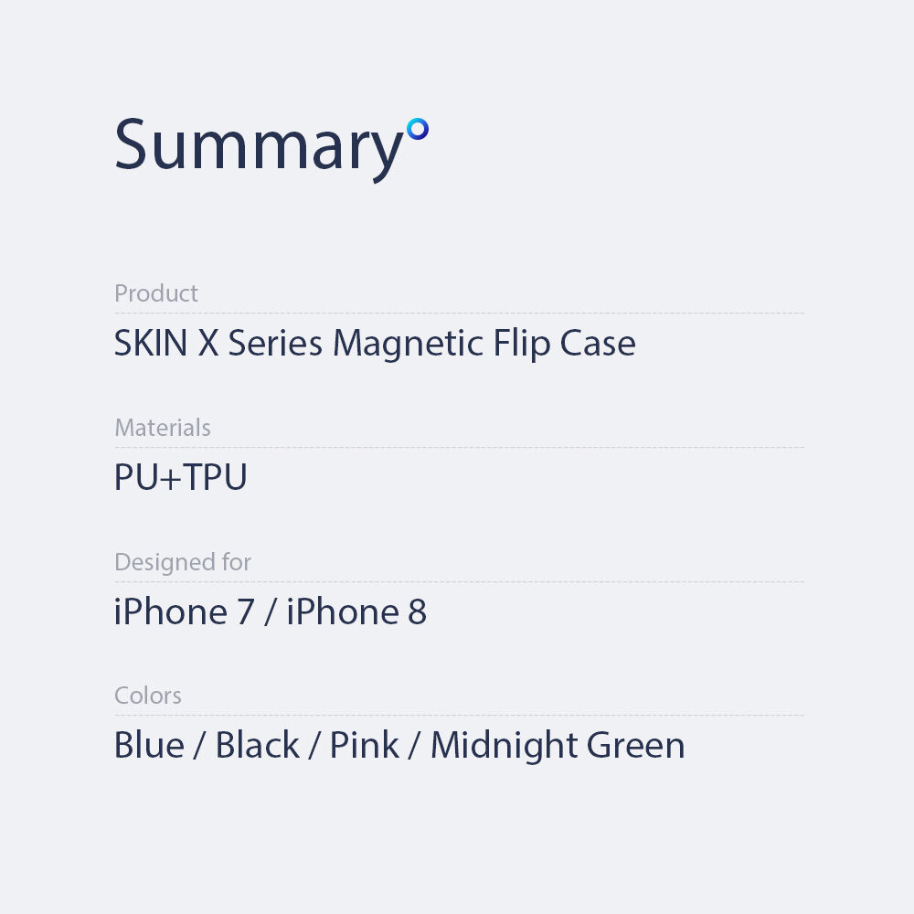 Dux Ducis futrola novčanik za iPhone 7 / 8 / SE (2020/2022) - crno