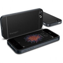 Spigen Neo otporna maskica za Apple iPhone SE (2016) / 5S / 6 - crna