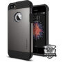 Spigen Armor otporna tanka maskica za Apple iPhone SE (2016) / 5S - metalni škriljevac