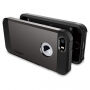 Spigen Armor otporna tanka maskica za Apple iPhone SE (2016) / 5S - metalni škriljevac