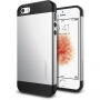 Spigen tenký ekskluzivna zaštitna maskica za Apple iPhone SE (2016) / 5S /6 - srebrna