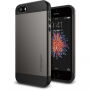 Spigen tenký ekskluzivna zaštitna maskica za Apple iPhone SE (2016) / 5S - siva