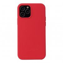 Silikonska maskica za iPhone 12 Pro Max - crveni