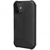 UAG Metropolis LTHR flip futrola za iPhone 12 mini - crno