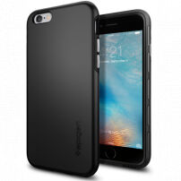 Spigen ultra-tanka otporna maskica za Apple iPhone 6S / 6 - crna