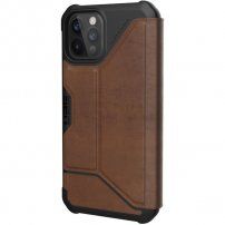 UAG Metropolis LTHR flip futrola za iPhone 12 / 12 Pro - smeđi