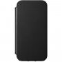 Nomad Folio kožna flip futrola za iPhone 12 mini - crno