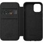 Nomad Folio kožna flip futrola za iPhone 12 mini - crno
