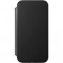 Nomad Folio kožna flip futrola za iPhone 12 / 12 Pro - crno