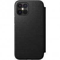 Nomad Folio kožna flip futrola za iPhone 12 Pro Max - crno