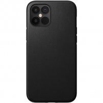 Nomad Rugged izdržljiva kožna maskica za iPhone 12 Pro Max - crni