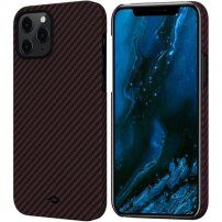 Pitaka MagEZ maskica za iPhone 12 Pro Max - crno-crveni