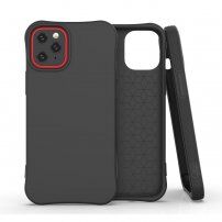 Mat meka maskica za iPhone 12 mini - crni