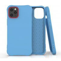 Mat meka maskica za iPhone 12 mini - plavi