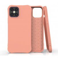 Mat meka maskica za iPhone 12 / 12 Pro - narančasti