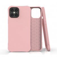 Mat meka maskica za iPhone 12 Pro Max - ružičasti