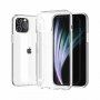 Prozirna maskica s zaštitom kamere za iPhone 12 / 12 Pro - proziran