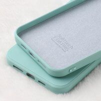 X-Level glatka silikonska maskica za iPhone 12 mini - Svijetloplav