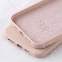 X-Level glatka silikonska maskica za iPhone 12 Pro Max - pješčano ružičasta