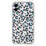 Maskica s uzorkom leopard za iPhone 11 Pro Max - plavi