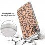 Maskica s uzorkom leopard za iPhone 11 Pro Max - plavi
