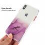 Mramorna maskica otporna na ogrebotine za iPhone XS Max - plavi