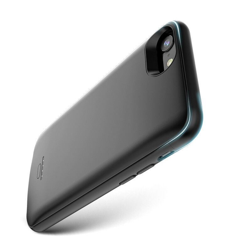 Maskica s eksternom baterijom 4000 mAh pro iPhone 6 / 6S / 7 / 8 / SE (2020/2022) - crni