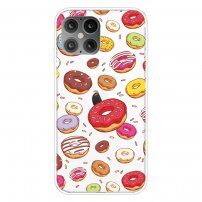 Mekana prozirna maskica za iPhone 12 / 12 Pro - krafne