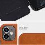 Nillkin Qin novčanik futrola od PU kože za iPhone 12 mini - crveno