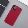 Nillkin Qin novčanik futrola od PU kože za iPhone 12 Pro Max - crveno