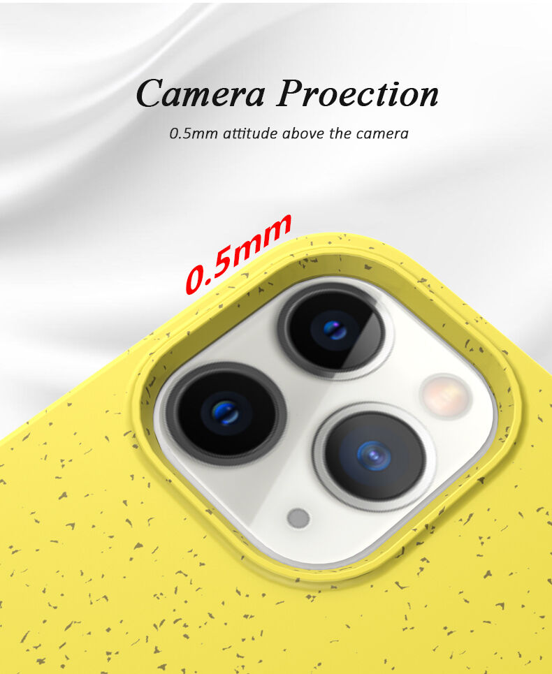 Matný eko razgradiva maskica za iPhone 12 Pro Max - crveni