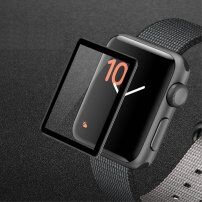 IMAK Pro+ kaljeno staklo 2.5D za Apple Watch - 38mm - crna