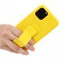 Maskica s funkcijom stalka / ručke za iPhone 12 Pro Max - žuti