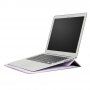 Univerzalna kuverta od umjetne kože sa postoljem za iPad do 13" / MacBook do 14" - lila