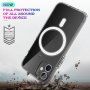 Maskica s magnetskim prstenom za iPhone 12 Pro Max - Proziran