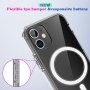Maskica s magnetskim prstenom za iPhone 12 Pro Max - Proziran