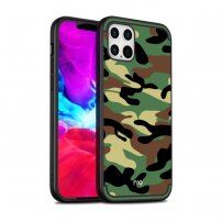 NXE maskica s maskirnim uzorkom pro iPhone 12 Pro Max - tamno zeleni