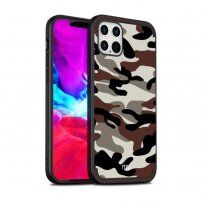 NXE maskica s maskirnim uzorkom pro iPhone 12 Pro Max - kava smeđi