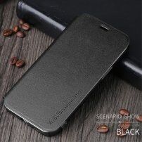 X-Level kožna flip futrola sa stalkom za iPhone 12 Pro Max - crno