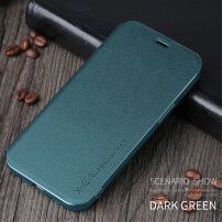 X-Level kožna flip futrola sa stalkom za iPhone 12 Pro Max - zeleno