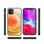 NXE meka maskica s motivom šarenih krugova za iPhone 12 / 12 Pro - žuti