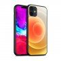 NXE meka maskica s motivom šarenih krugova za iPhone 12 / 12 Pro - žuti