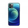 NXE meka maskica s motivom šarenih krugova za iPhone 12 Pro Max - plavi